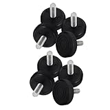 TOYANDONA 8 Stück Teiliges Verstellbare Gummifüße mit Schrauben für Laufband und Fitnessgeräte...