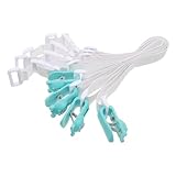 MOLUCKFU 4 Stück Bettlaken Halteklammern 4 Stück rutschfeste Bettdeckenclips aus Kunststoff...