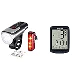 SIGMA SPORT - LED Fahrradlicht Set Aura 80 und Blaze | StVZO zugelassenes & BC 10.0 WL | kabelloser...