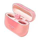 Glänzender,Ohrmuschel Geformter Doppelter Wasserdichter Lippenstift Mit Herz Applikator,Makeup...