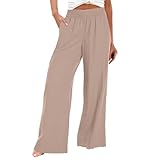 YunYoud Angebote des Tages Heute Damen Chino Damen Hose 7/8 Jeans Damen Hosen Damen Baggy...