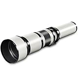 Walimex pro 650-1300mm 1:8-16 CSC Teleobjektiv für DSLR Canon EF - Manueller Fokus,...