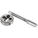 SHINEOFI Metrische Gewindebohrer Handgewindebohrer Gewindeschneidset Metrischer Gewindebohrer...