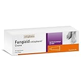 Fungizid-ratiopharm® Creme mit dem Wirkstoff Clotrimazol. Zur schonenden Behandlung verschiedener...