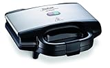 Tefal Ultracompact Sandwichmaker SM1552 | für dreieckige Sandwichtoasts | antihaftbeschichtete...