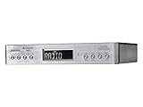 Soundmaster UR2045SI DAB+ und UKW-RDS Küchenunterbauradio mit Bluetooth