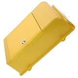 HOODANCOS Wandmontierter Wetterfester Outdoor Briefkasten aus Langlebigem Kunststoff und Metall...