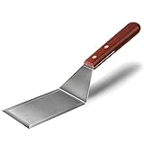 KLAQQED Pfannenwender Edelstahl, Grillspachtel Grillwender Metall, Küchenspachtel Spatula,...