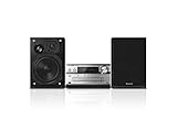 Panasonic SC-PMX94EG-S Micro HiFi System (120 W RMS, Digital DAB+, CD, UKW , Bluetooth, USB, AUX)...