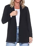 JdY Damen Jdygeggo L/S Jrs Noos Blazer, Schwarz, XL EU