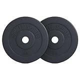 GORILLA SPORTS® Olympia Hantelscheiben - 1,25-30 kg Gewichte, Einzeln/Set, 50/51 mm Bohrung, aus...