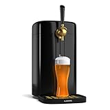 Klarstein FrostBrew Bierzapfanlage - 5L Bierzapfanlage mit CO₂-Drucksystem, Thermoelektrisches...