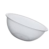 Garneck Acryl Salatschüssel Kratzfest Geruchsneutral Vielseitige Plastikschale für Obstsalat...