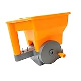 Ioensy Handbetriebener Streuer – Manuelles Gartengerät für Dünger Und Rasenansaat