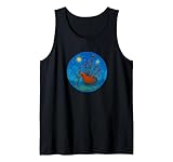 Dudelsack Bluegrass Scotland – Van Gogh Starry Night Style Tank Top
