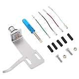 SOIMISS Phono Headshell für Plattenspieler mit Kupferdrähten Langlebiger Metall und...