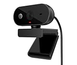 HP - PC 320 All-in-One-Webcam (USB-A, 1080p/Full HD Auflösung, 360° schwenkbar, 66°-Weitwinkel,...