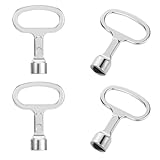 HweeWanX 6 Stück Dreikantschlüssel Mülltonne, Dreieck Schlüssel, 3 Kant Schlüssel,...