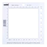 Addi Zählrahmen Weiß - Zählhilfe für Strick- und Häkelprojekte
