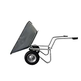 Kelberg Schubkarre Kippkarre Agro 200L bis 250kg Luftreifen mit Stahlfelge verzinkt kippbare...