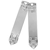 Homoyoyo Edelstahl Flaschenöffner 2 Stück Kleiner Fläschchenöffner mit Ergonomischem Griff...