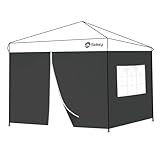 Sekey 2PCS Seitenwände für Pavillon 3x3 Wasserdicht Winterfest, Seitenwände für Pavillon...
