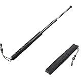Teleskopschlagstock, 2er Pack 515 /640 mm Schwarz Schlagstock Ausziehbar | 300 G Leicht |...