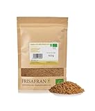 FRISAFRAN | Bio ganzer goldener Leinsamen 500g | Ganzer Leinsamen goldener | Superfood | goldenes...