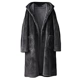 Winter Mit Kapuze, Verdickter Damen-Lammwollmantel, Damen-Lammfellmantel, Parka