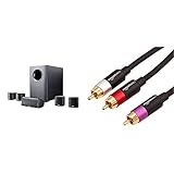 Canton Movie 95 Heimkinosystem (100/120 Watt) schwarz (Set) & Amazon Basics PBH-20214 -...