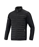 JAKO Herren Hybridjacke Premium, Schwarz, L