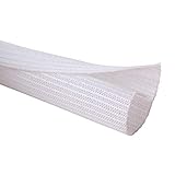 Alex Tech 13mm-3.1m selbstschließend Kabelschlauch gewebter Kabelmantel Kabelschutz zuschneidbar...