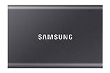 Samsung Portable SSD T7 (MU-PC1T0T/WW), 1 TB, USB 3.2 Gen.2, 1.050 MB/s Lesen, 1.000 MB/s Schreiben,...