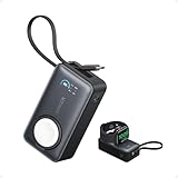 Anker MagGo Powerbank für Apple Watch, offiziell Zertifiziert, 10.000mAh kompaktes Akkupack mit...