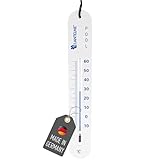 Lantelme Poolthermometer sinkend mit Schnur Analog Farbe weiß Schwimmbad Whirlpool Thermometer...