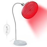 Profey Rotlichtlampe, 850nm&660nm Infrarotlampe, 10/20/30 Minus Zeitgesteuert, 200 LEDs...