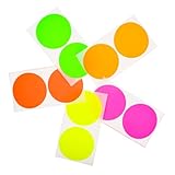 DOITOOL 100 Stück Farbetiketten beschriftungsschilder leuchtmarker fluoreszierende stifte...