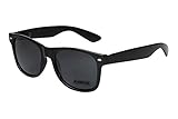 X-CRUZE® 8-001 Nerd Sonnenbrille Unisex Herren Damen Männer Frauen Brille Nerdbrille Retro Vintage...