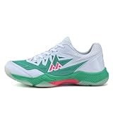 Xuanke Handballschuhe Herren Atmungsaktiv rutschfest Turnschuhe Damen Squashschuhe Leichte Wettkampf...