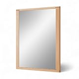 Stella Trading Nature ONE Wandspiegel in Kernbuche massiv FSC-Zertifiziert - Vielseitig einsetzbarer...