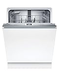 Bosch SBV4EAX28E, Serie 4, Smarter XXL-Geschirrspüler Vollintegriert 60 cm, Besteckkorb,...