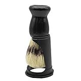 Steowsey Weich Schwein Borste Bart Pinsel Friseur Rasier Werkzeug MäNner Schnurr Bart Kamm Kit...