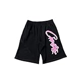 HAOZYUN Sommer High Street Paar Baumwolle Freizeit Sport Shorts Outdoor Indoor Multifunktion Druck...