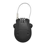 Kabelschloss Combiflex mit 3 Zahlenscheiben, 77cm Stahlseil Fahrradschloss Schloss zur Sicherung von...