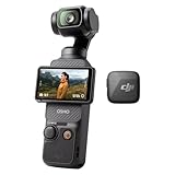 DJI Osmo Pocket 3 + Mic Mini Sender (Infinity Schwarz), Vlogging Kamera, Wireless Mikrofon,...