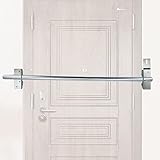 QZATACAEN Sicherheitstürstange Türstopper Tür Barrikade Sicherheit Bar Home Defense...