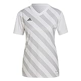 adidas Damen ENT22 GFX JSYW T-Shirt, White/Team Light Grey, M