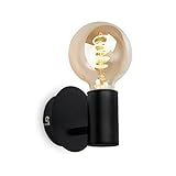 BRILONER - Wandleuchte Innen, Wandlampe Innen, Badezimmerlampe, spritzwassergeschützte Wandleuchte...
