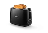 Philips Toaster – 2 Toastschlitze, 8 Stufen, Brötchenaufsatz, Auftaufunktion, Liftfunktion,...
