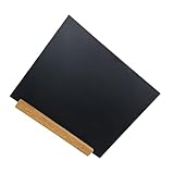 VILLFUL Mini holztafel mit Robustem Holzrahmen Wiederverwendbares Tischkreideschild für Party Bar...